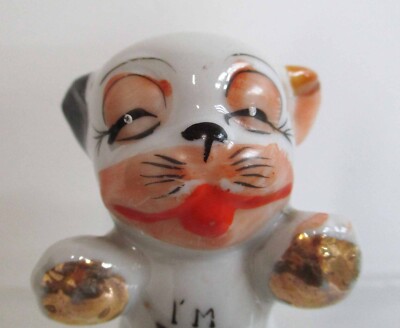 ビンテージセラミックBONZOソルト&ペッパー ビンテージセラミックBONZOソルト&ペッパー Vintage Japan Ceramic