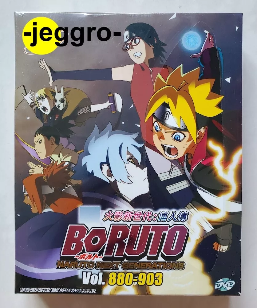 Boruto: Naruto Next Generations: Boruto Back in Time (DVD, 2017