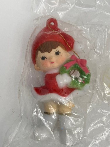 Lot 4 Vintage Celluloid Elves 2 3/4" tall NEW Old Stock Hong Kong - Picture 5 of 9