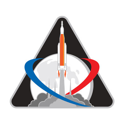 Space NASA Artemis 1 Exploration Mission Badge Patch XL Wandbild Leinwandbild