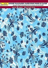 Magnetic Locker Wallpaper Made in USA - Pack of 3 Sheets - vb003