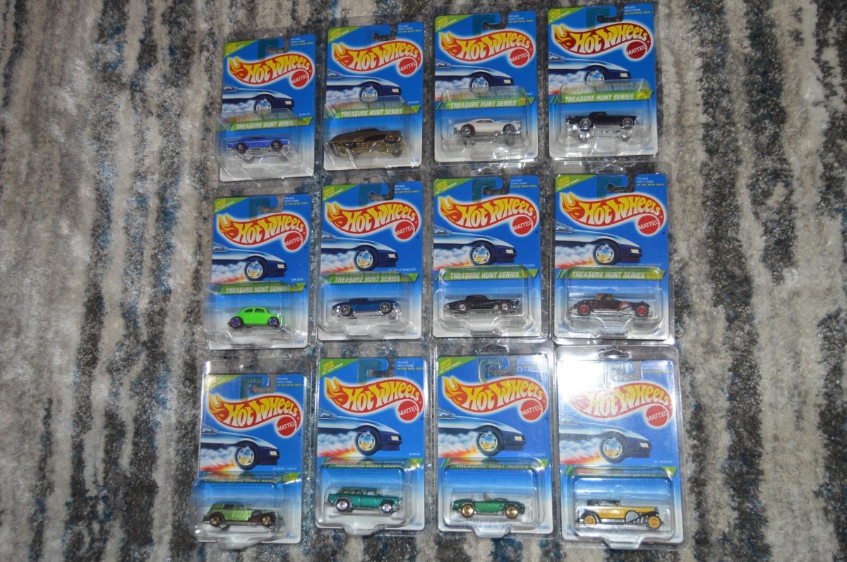 Hot Wheels 1995 Treasure Hunt COMPLETE SET Limited Edition - 1