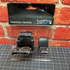 GoPro Quick Clip Head Strap - Black ACHOM-001 NEW OPEN BOX