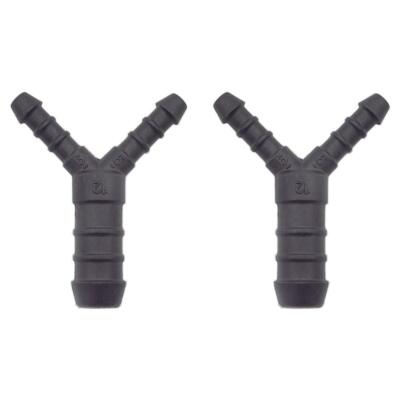 2 x YOU.S Original Schlauchverbinder Zwischenstück RGV Ø 6x12x6 mm - Y Form
