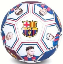 FC BARCELONA ADULTO Talla 5 Balón Foto Firma Fútbol Claret y Azul 