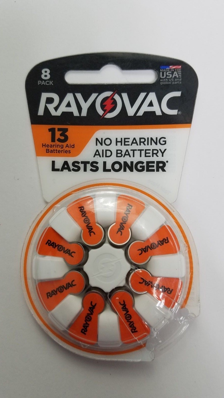 Hearing Aid Batteries Rayovac 8 Pack Size 13 Best By Novembe