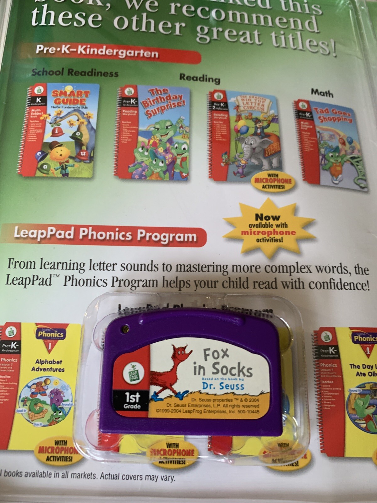 leapfrog leappad 2004