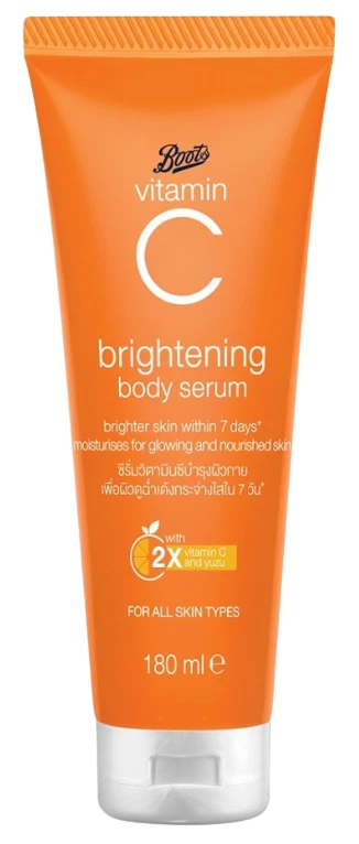 4 Tubos Botas Vitamina C Suero Corporal Iluminador Piel Exfoliante Facial 180 ml. Foto 2 de 4