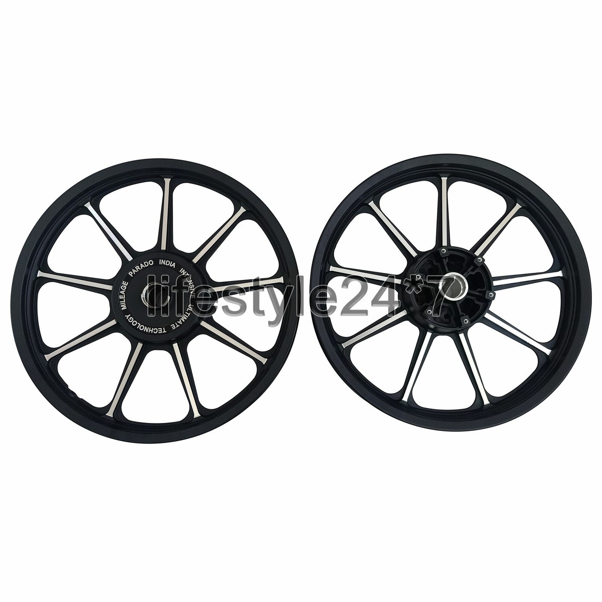 Splendor Bike Alloy Parado Alloy Wheels Price Parado Front Rear
