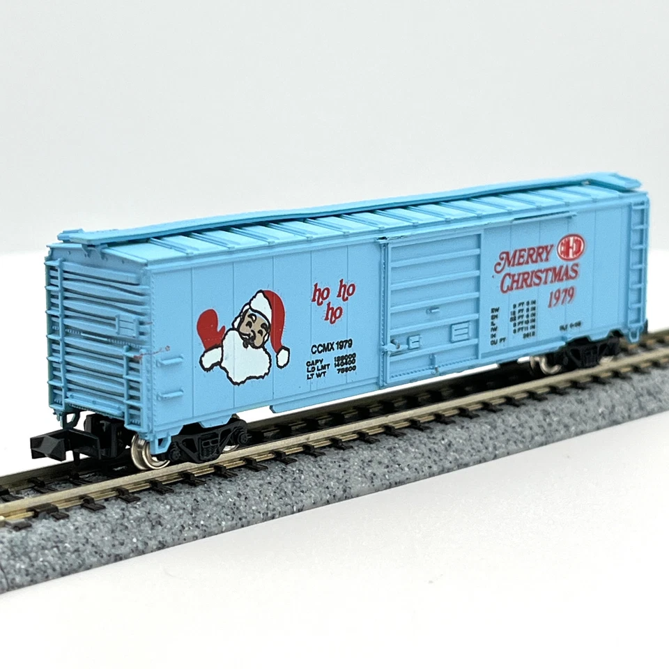 Con-Cor ON79XM Merry Christmas 50 ft Holiday Boxcar CCMX 1979 N Scale - Image 4 of 4