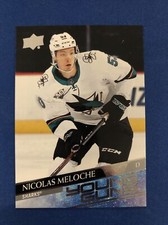 2020-21 UPPER DECK YOUNG GUNS 463 NICOLAS MELOCHE SAN JOSE SHARKS