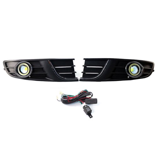 Front Side LED Fog Lamp Light Bumper Indicator Right & Left Fit VW Polo 2011-13 - Picture 2 of 12