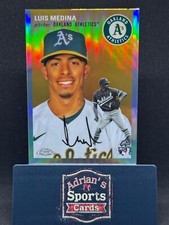 2023 Topps Chrome Platinum Anniversary - Luis Medina #134 Refractor (RC)