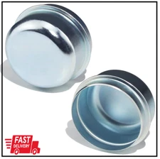 2pcs 1.98'' Trailer Axle Dust Caps, Trailer Hub Bearing Dust Cap Cup Wheel Cente