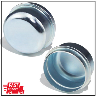 2pcs 1.98'' Trailer Axle Dust Caps, Trailer Hub Bearing Dust Cap Cup Wheel Cente