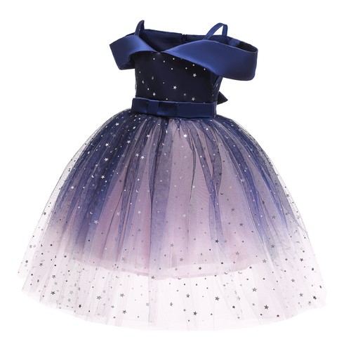 Princess Bridesmaid Party Flower Girls Lace Wedding Prom Dress Kids Dresses Gift - Picture 7 of 12
