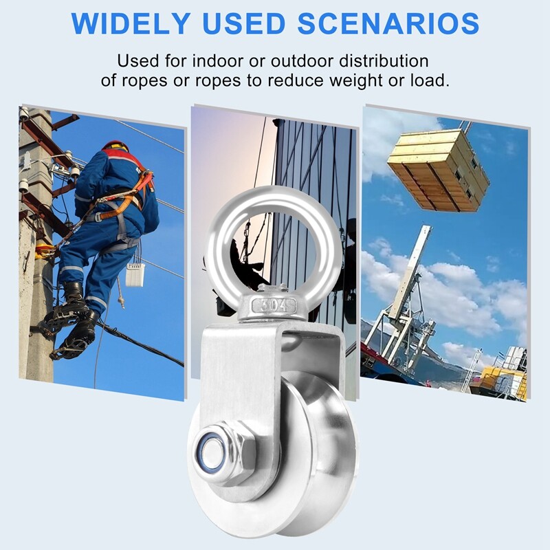 U-Nut Riemenscheiben 12-tlg – Nylon Führungsrollen Für Türen, Fenster & Schienen