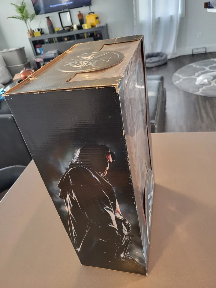 HELLBOY 18" FIGURA SERIE 1 RON PERLMAN MEZCO 2004 PELÍCULA SELLADA Foto 3 de 4