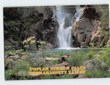Postcard Poplar Stream Falls Carrabassett Valley Maine USA