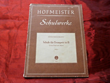 SCHOOL for Trumpet in B flat (Cornet Grand Piano or Alto Horn) Part 1 Sheet Music