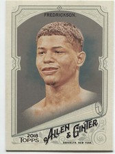 SONNY FREDRICKSON 2018 Allen & Ginter SILVER GLOSSY HOT BOX - BOXER - #13