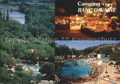 Saint-Alban-Auriolles Camping Ranc Davaine Restauration Swimmingpool