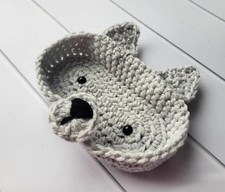 Crochet Animal Glasses Holder, Handmade Bear Panda Dog Bee Frog Gift