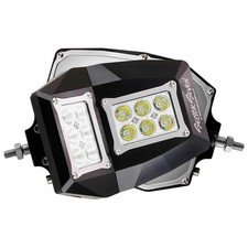 Sector Seven S7-ML-005 Spectrum LED Light Mirror w/ M10-1.25 Threaded Ball Mount