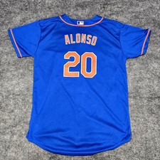 Majestic Pete Alonso New York Mets Jersey Coolbase Size YOUTH XL 18/20 - EUC