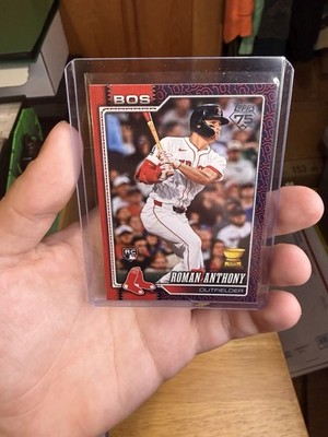 2026 Topps Series One ROMAN ANTHONY #189 Team Logo Border Red Sox RC
