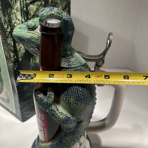 Vintage 1997 Budweiser Louie the Lizard Character Stein Limited Edition Numbered - Picture 12 of 15