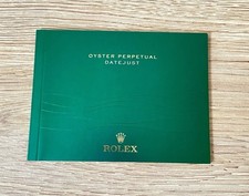 Rolex Oyster Perpetual Datejust Libretto Manuale Italiano 2014
