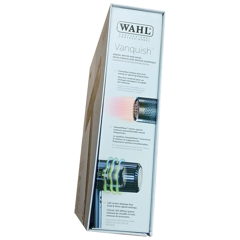 Wahl Professional 3026641 Vanquish Hair Dryer Lightweight & Controlled Airflow - Image 3 of 4