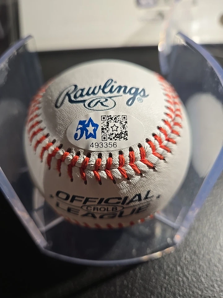 Matt Williams Giants Diamondbacks Firmado Autógrafo Oficial Béisbol Con Estuche Foto 2 de 4