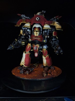 Games Workshop Knight Dominus Pro paint job & magnetized