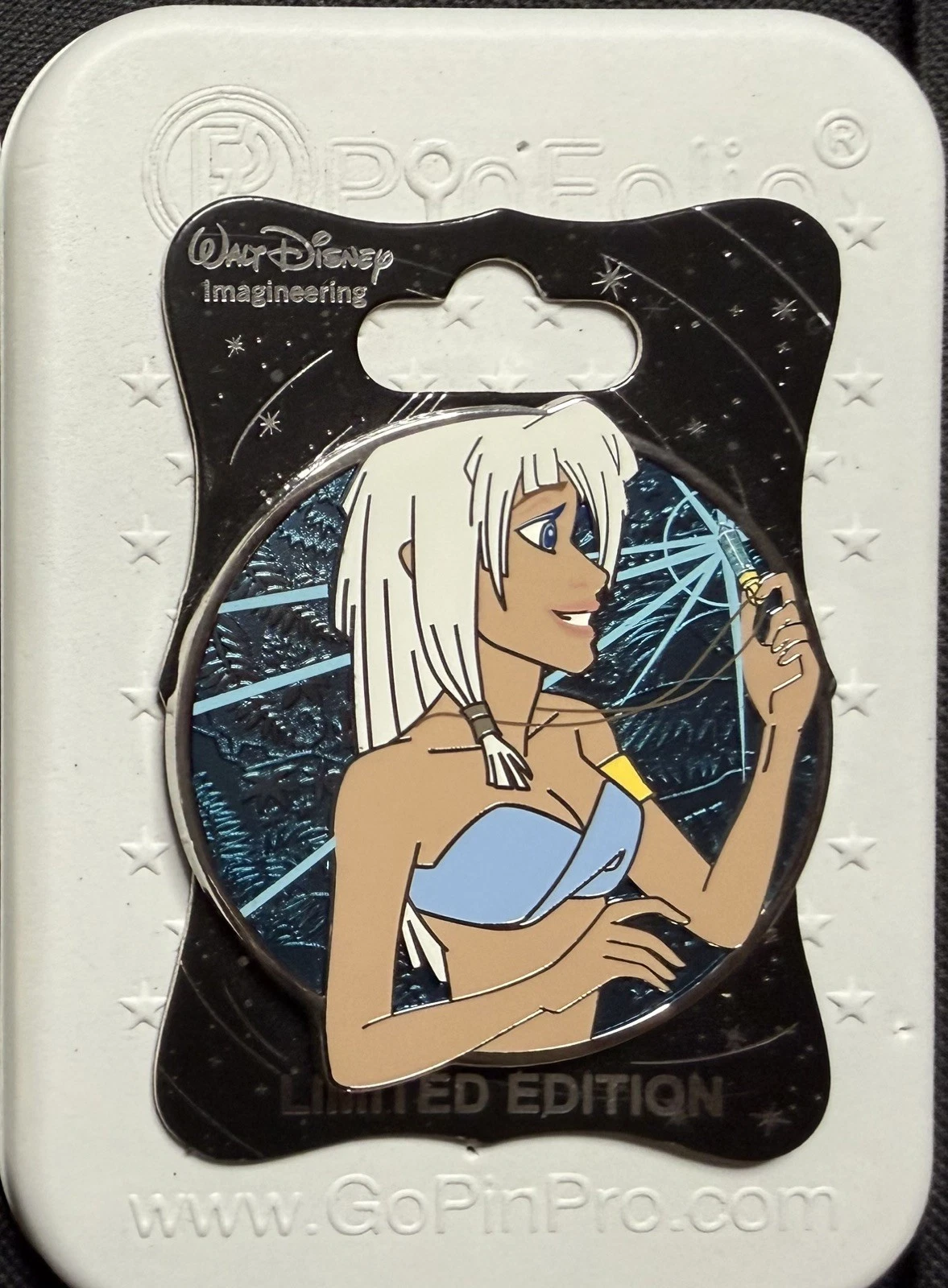 WDI Atlantis Princess Kida Profile Pin LE 250