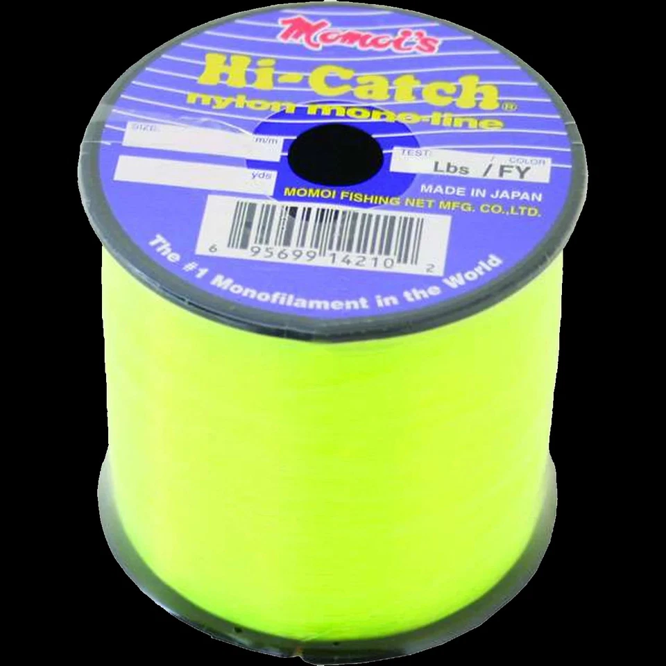 Carretéis Momoi Hi-Catch linha monofilamento de náilon 2 libras - Imagem 2 de 3