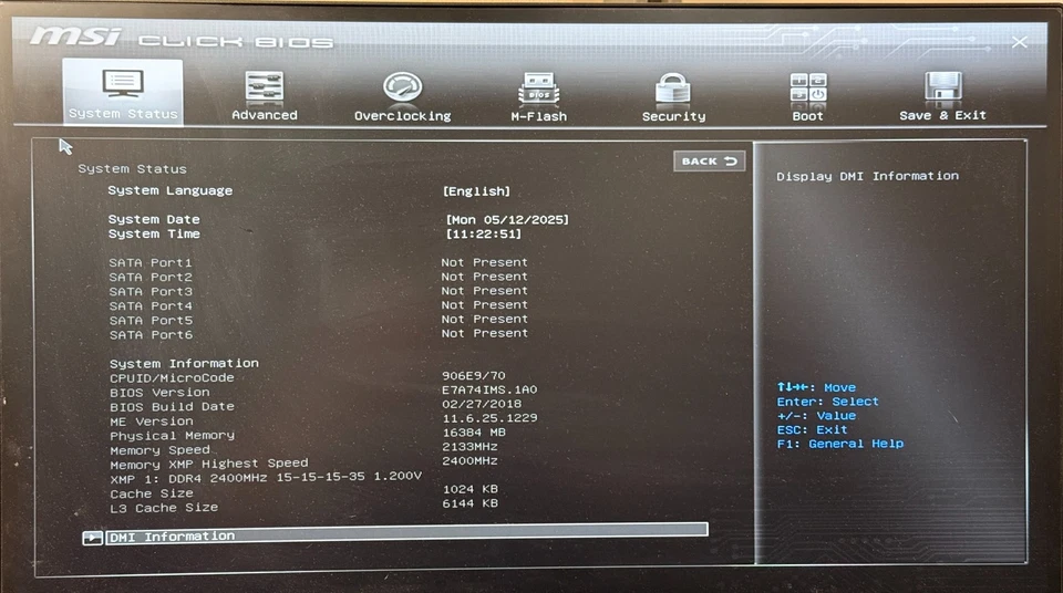 MSI B250M PRO-VDH mATX Core i7-7400 3GHz 16GB RAM NO IO SHIELD HYPER 212 COOLER - Image 2 of 4