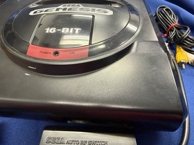 Sega Genesis 1601 16 Bit Gaming Console, Controllers, Non-Working Parts/Repair