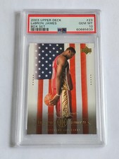 LeBron James 2003 Upper Deck Box Set #23 Cleveland Cavaliers Rookie RC PSA 10