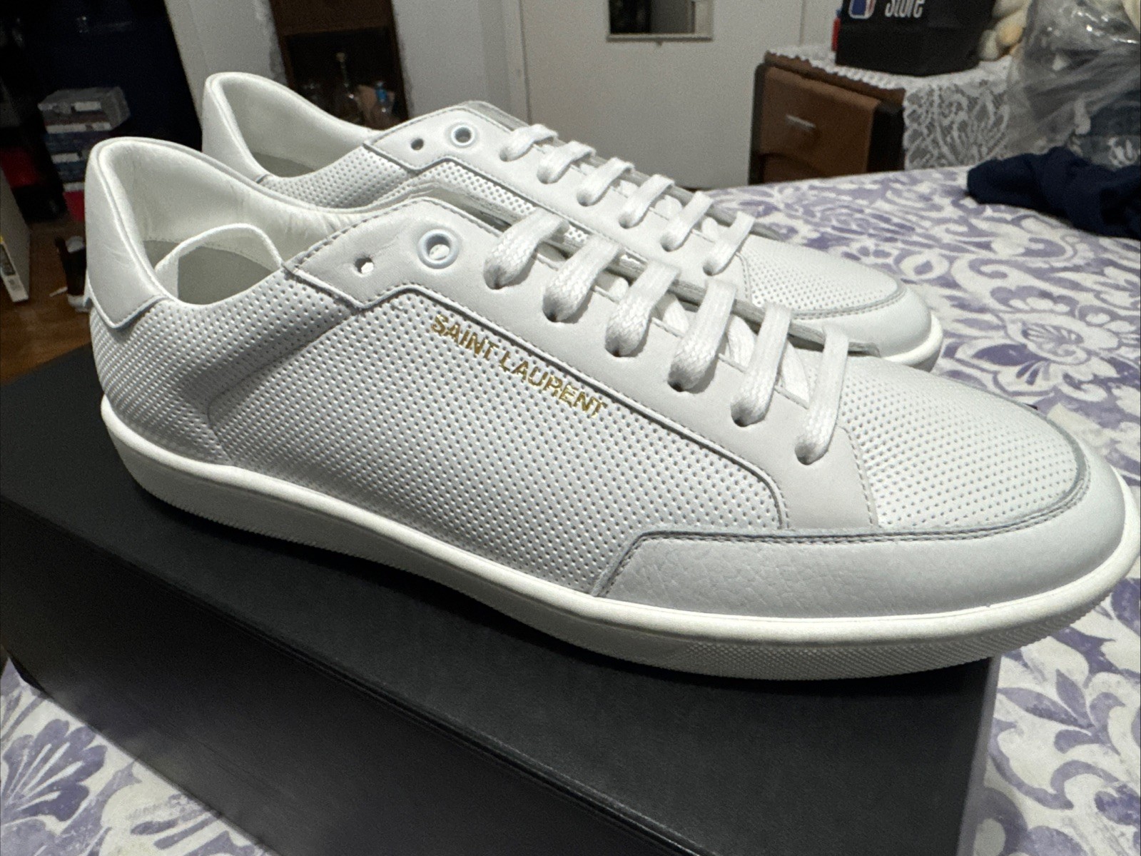 Sneakers basse Saint Laurent Andy SL nuove con scatola taglia 42 US9 nuove