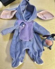 Vintage 90s Lauer Disney Eeyore Water Babies Outfit Rattler Toy Winnie the Pooh