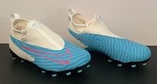 Nike JR Phantom GX Academy DF FG/MG Blue/Pink DD9546-446 Size 5Y - NIB