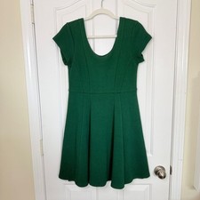 NWT Anthropologie Maeve Textured Green Dress Size Small