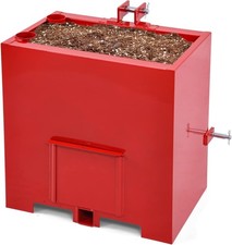 3 Point Hitch Ballast Box 800lb Quick Hitch Red