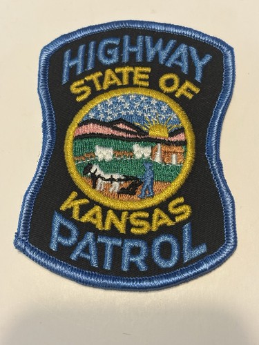 Kansas State Patch - Highway State Of Kansas Patrol