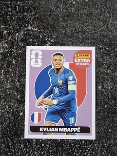 Panini Sticker World Cup 2026 Extra Sticker Kylian Mbappe Lila WM 26 Frankreich