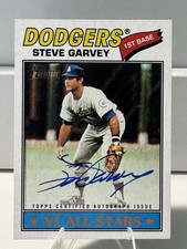 2026 Topps Heritage Steve Garvey Real One Autograph - 1977 auto Dodgers ROA-SG