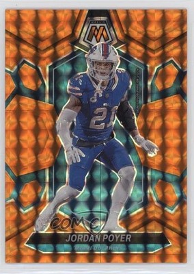 2024 Panini Mosaic Orange Mosaic Prizm 66/199 Jordan Poyer #139 17eh