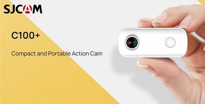 SJCAM C100 Plus 4K Action Camera WiFi Mini Body Cam 30M Waterproof Helmet Sports